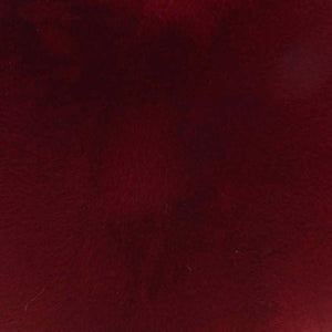 Faux Fur SN103 Deep Red Pillow - Rug & Home
