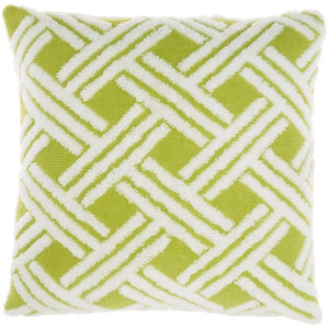 Faux Fur TL901 Lime Pillow - Rug & Home