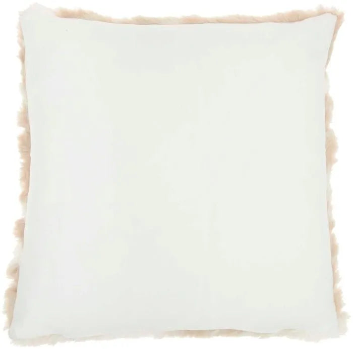 Faux Fur VV017 Beige Pillow - Rug & Home