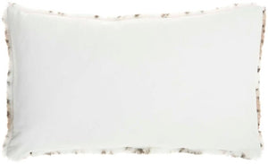 Faux Fur VV465 Beige Pillow - Rug & Home