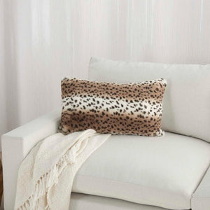 Faux Fur VV465 Beige Pillow - Rug & Home