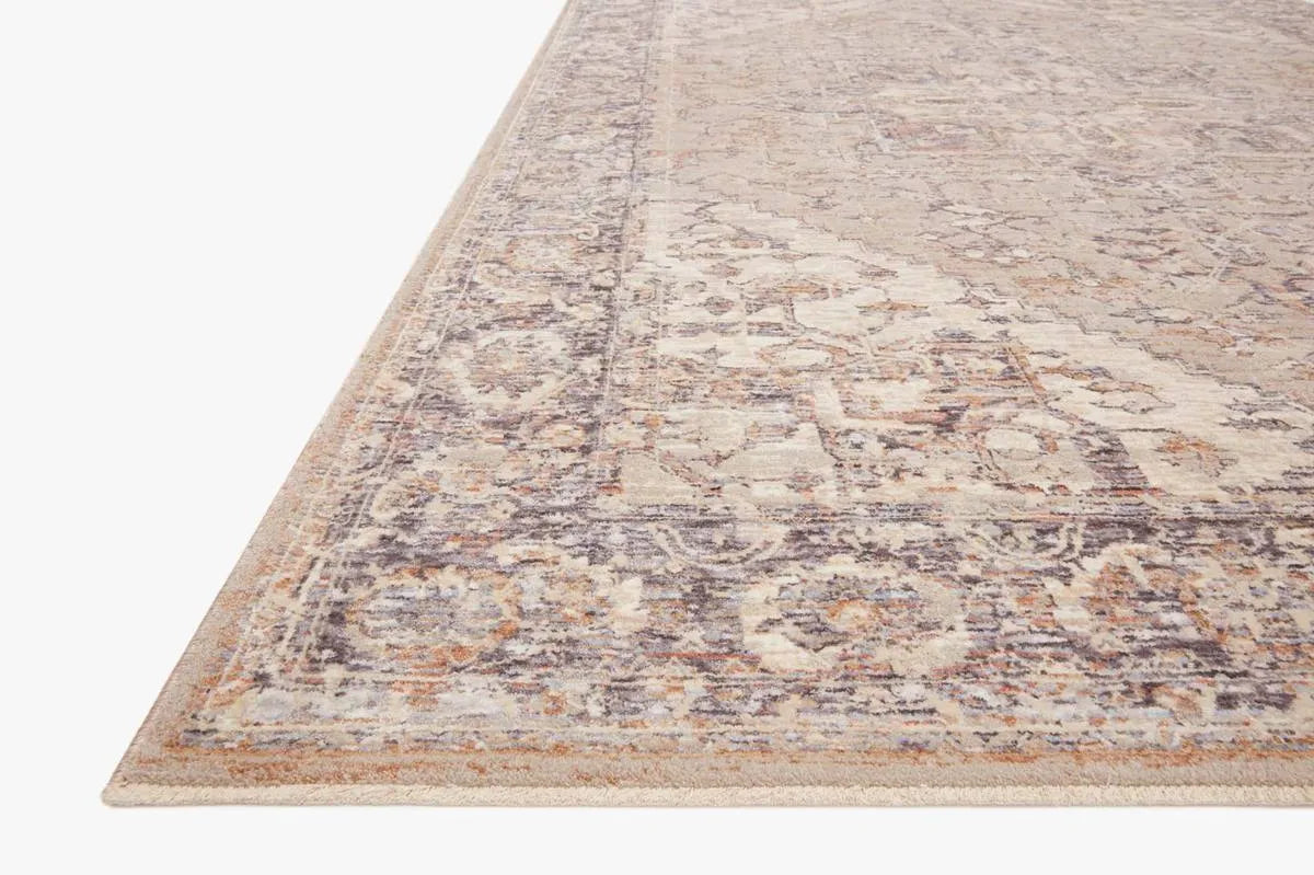 Faye Fay-01 Taupe/Denim Rug - Rug & Home