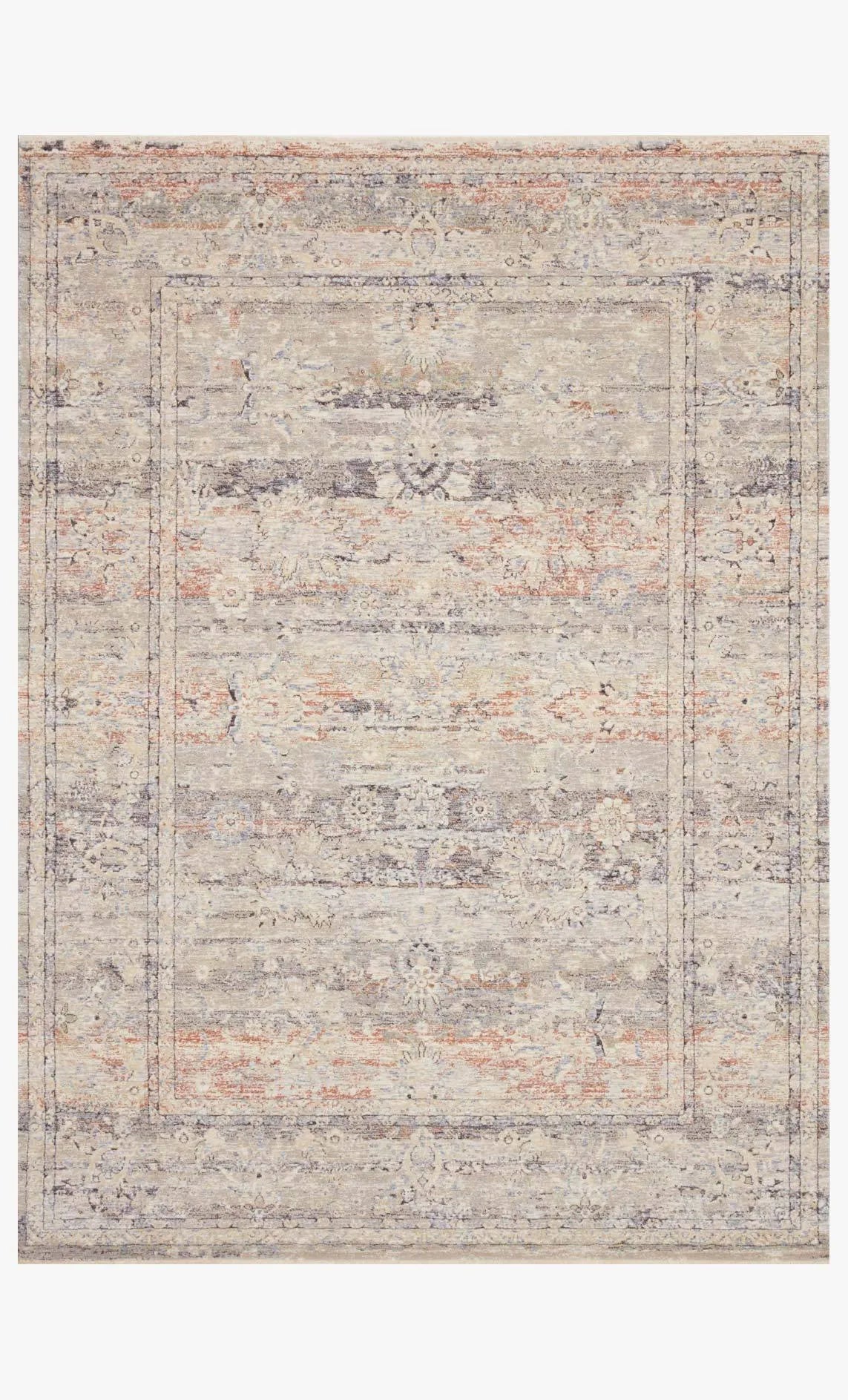 Faye Fay-09 Denim/Rust Rug - Rug & Home