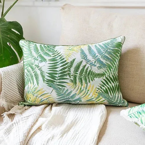 Fern 08050GNW Green/Yellow Pillow