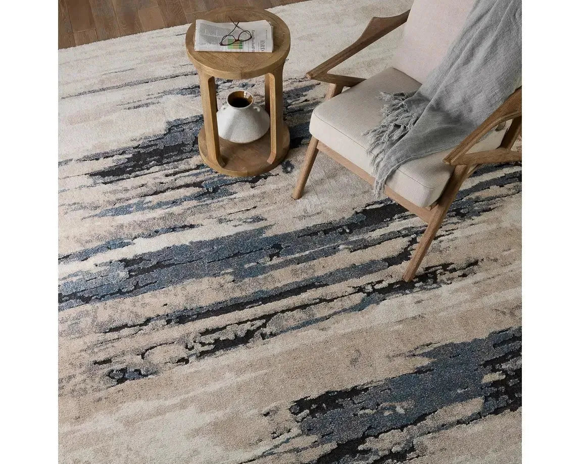 Ferris FRR08 Cream/Blue Rug