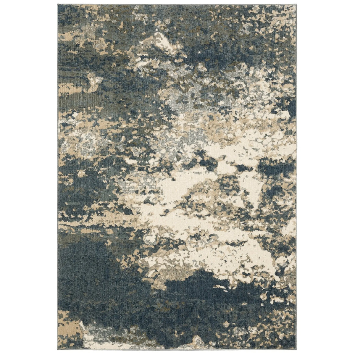 Fiona 533E Blue/Beige Rug - Rug & Home