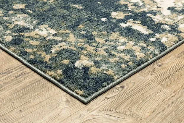 Fiona 533E Blue/Beige Rug - Rug & Home