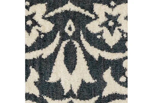 Fiona 5501B Blue/Ivory Rug - Rug & Home