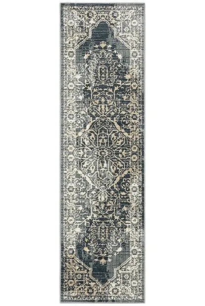 Fiona 5560A Blue/Beige Rug - Rug & Home