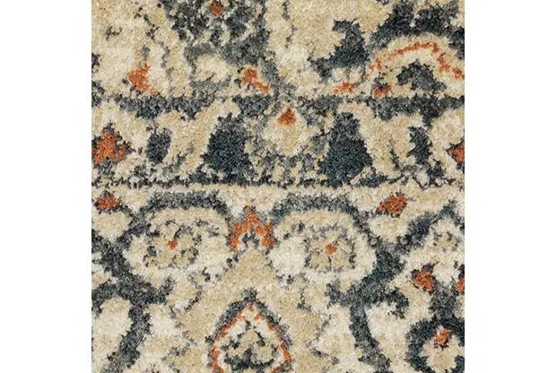 Fiona 8020W Beige/Blue Rug