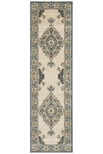 Fiona 8020W Beige/Blue Rug