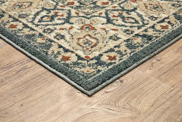 Fiona 8020W Beige/Blue Rug
