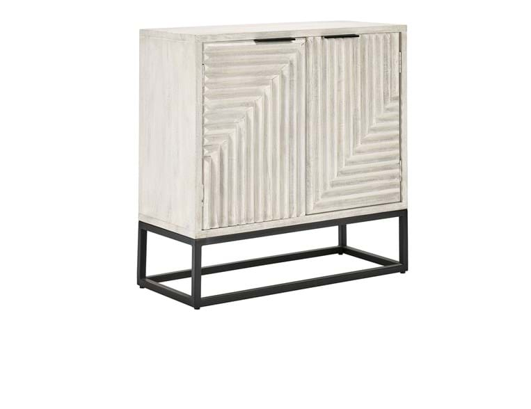 Flint 2Dr Buffet White Wash - Rug & Home