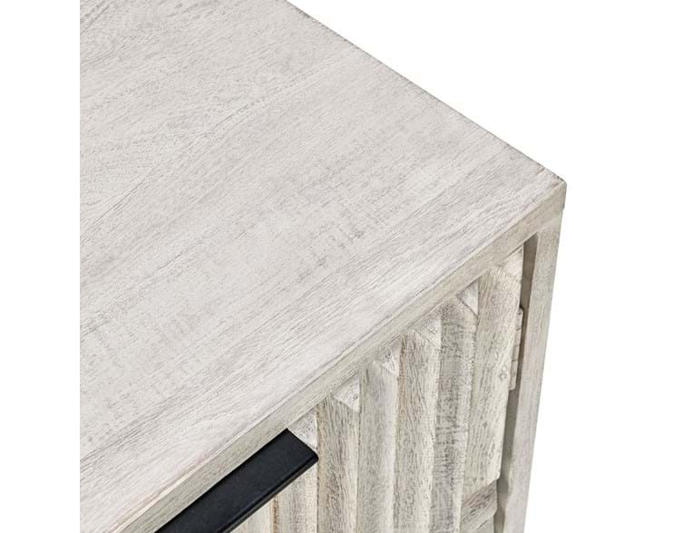 Flint 2Dr Buffet White Wash - Rug & Home