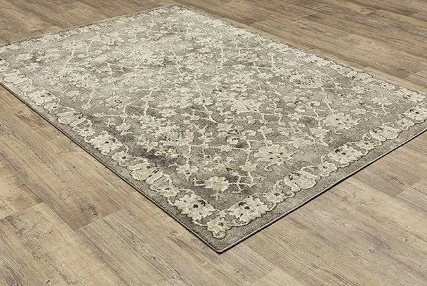 Florence 1002E Grey/Beige Rug - Rug & Home