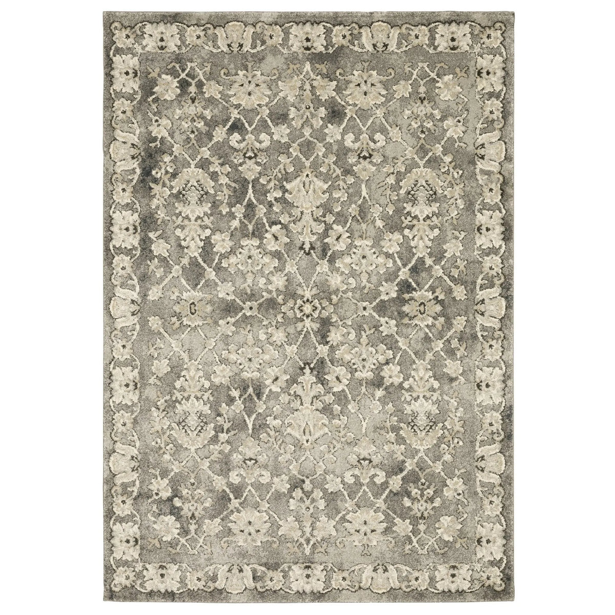 Florence 1002E Grey/Beige Rug - Rug & Home