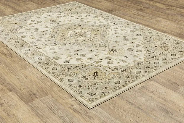 Florence 4332X Beige/Grey Rug - Rug & Home