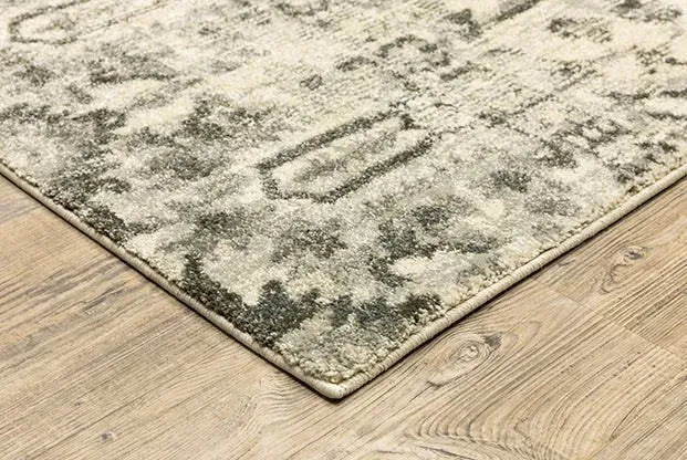Florence 4333W Charcoal/Ivory Rug