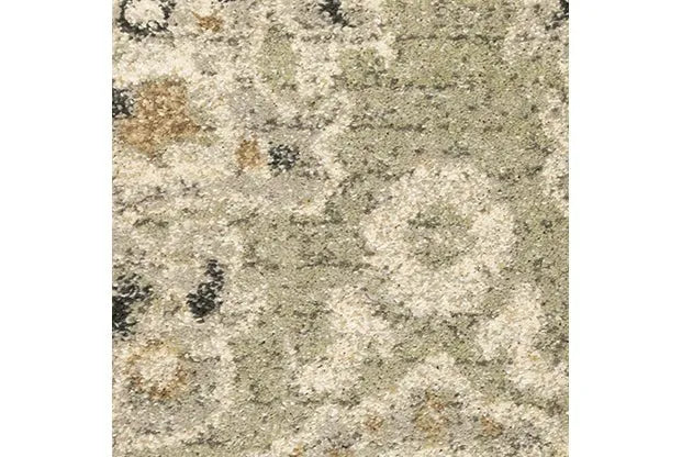 Florence 4334E Green/Ivory Rug - Rug & Home