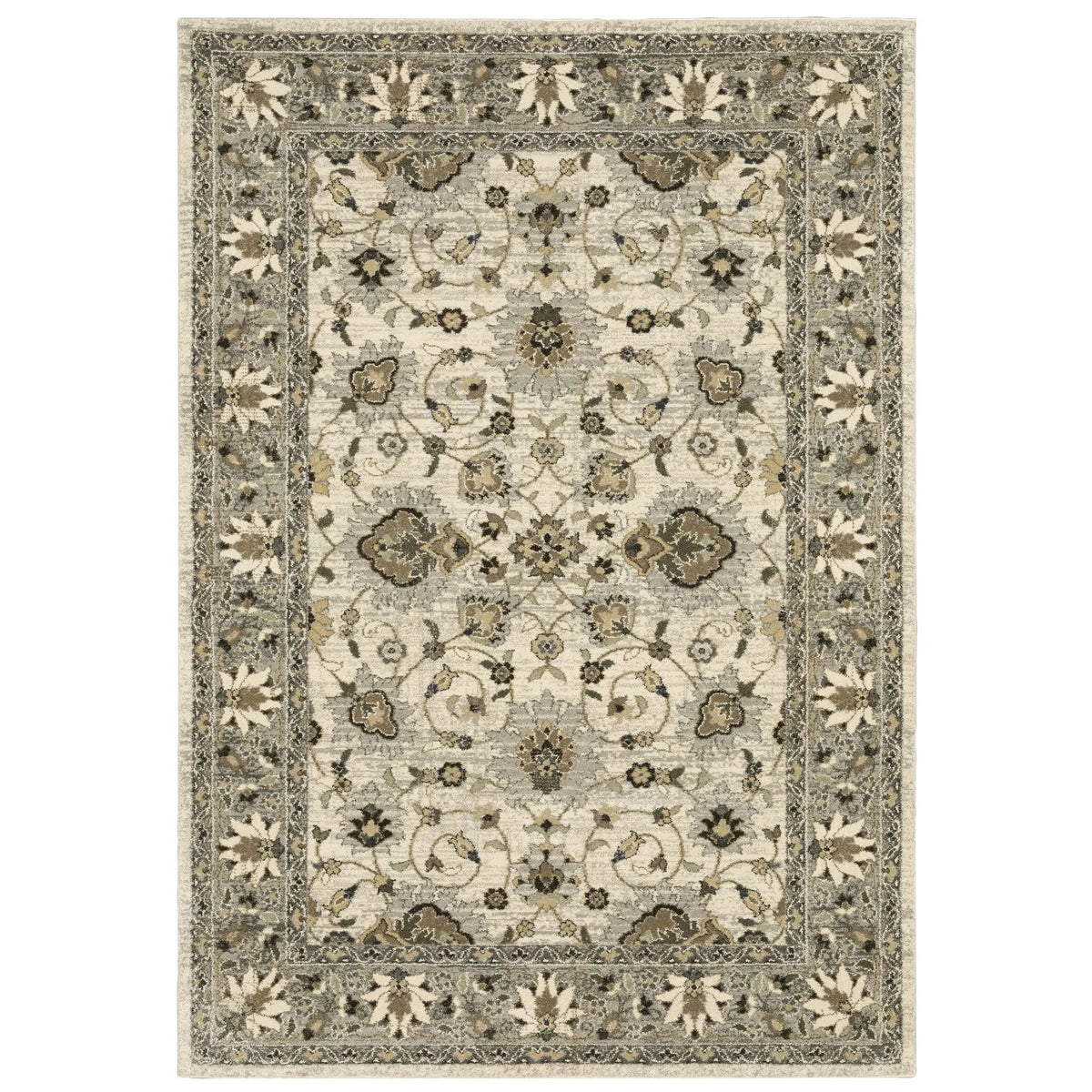 Florence 5508I Beige/Grey Rug - Rug & Home