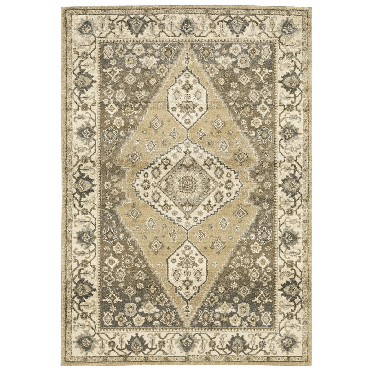 Florence 661I Beige/Grey Rug