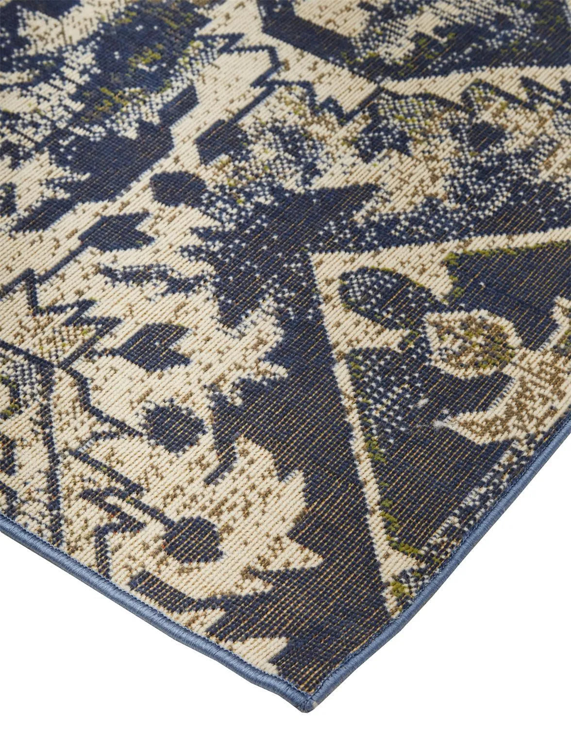 Foster 3760F Blue/Green Rug - Rug & Home