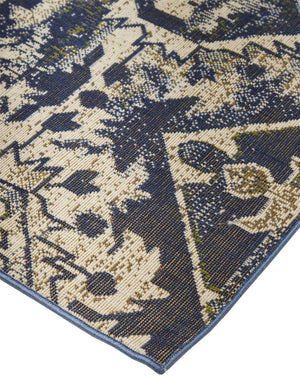 Foster 3760F Blue/Green Rug - Rug & Home