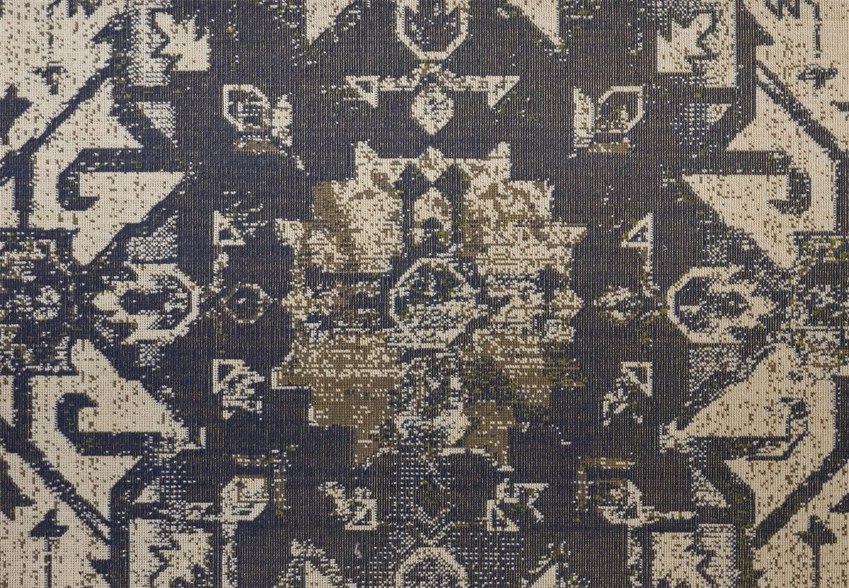 Foster 3760F Blue/Green Rug - Rug & Home