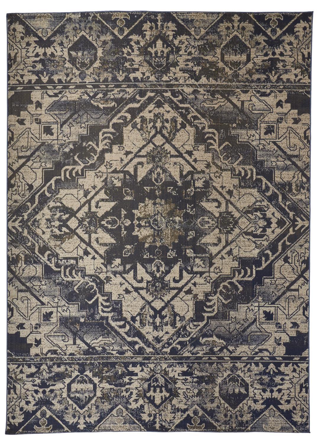 Foster 3760F Blue/Green Rug - Rug & Home