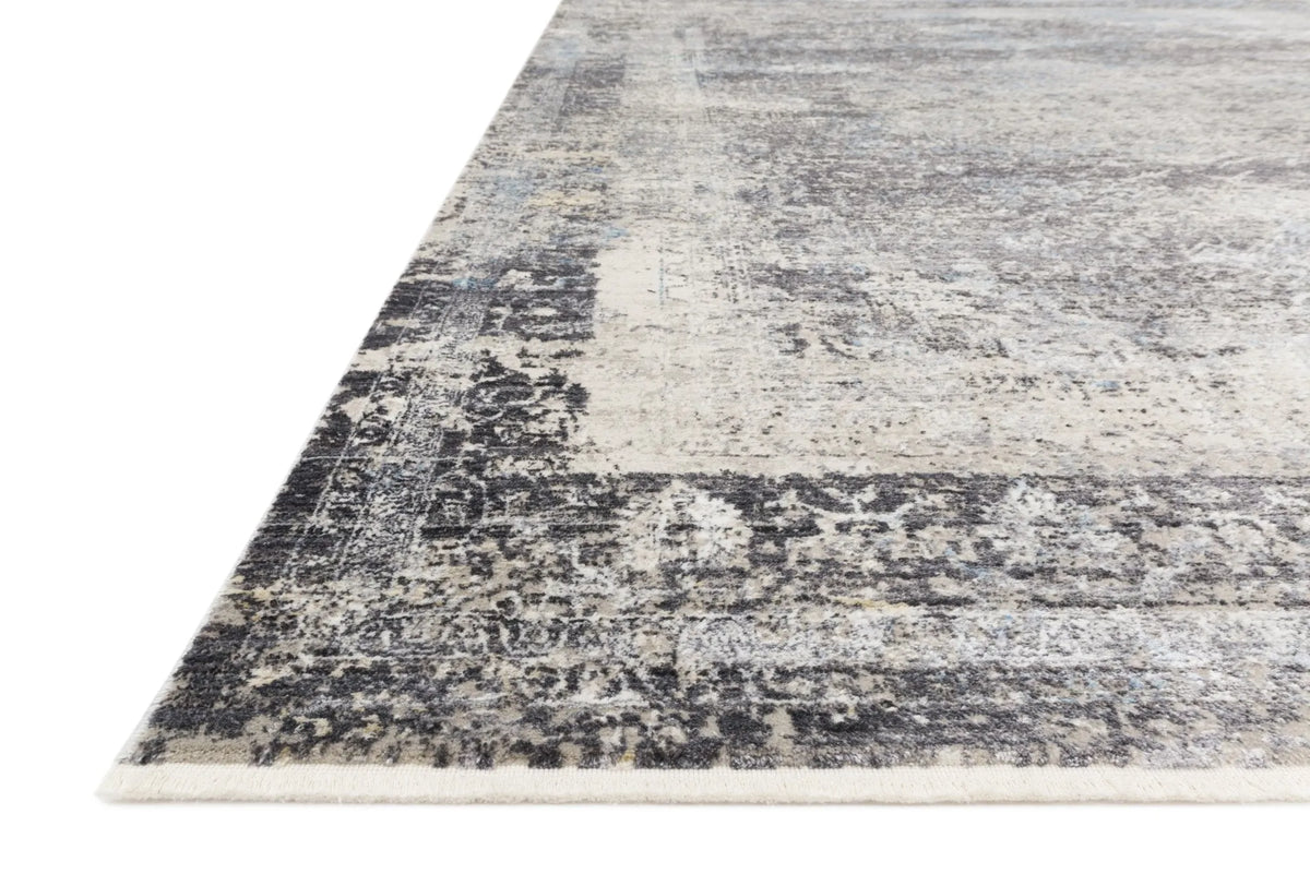 Franca FRN-03 Charcoal / Sky Rug - Rug & Home