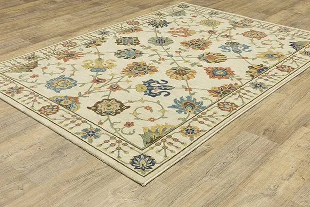 Francesca FR01G Ivory Rug