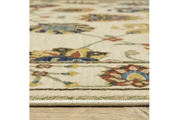 Francesca FR01G Ivory Rug