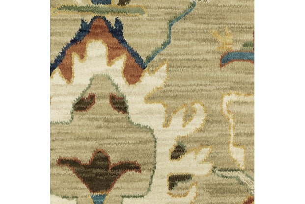 Francesca FR04E Beige/Multi Rug - Rug & Home