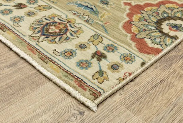 Francesca FR05D Beige Rug - Rug & Home