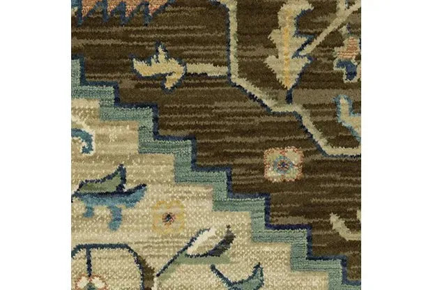 Francesca FR09M Brown Rug