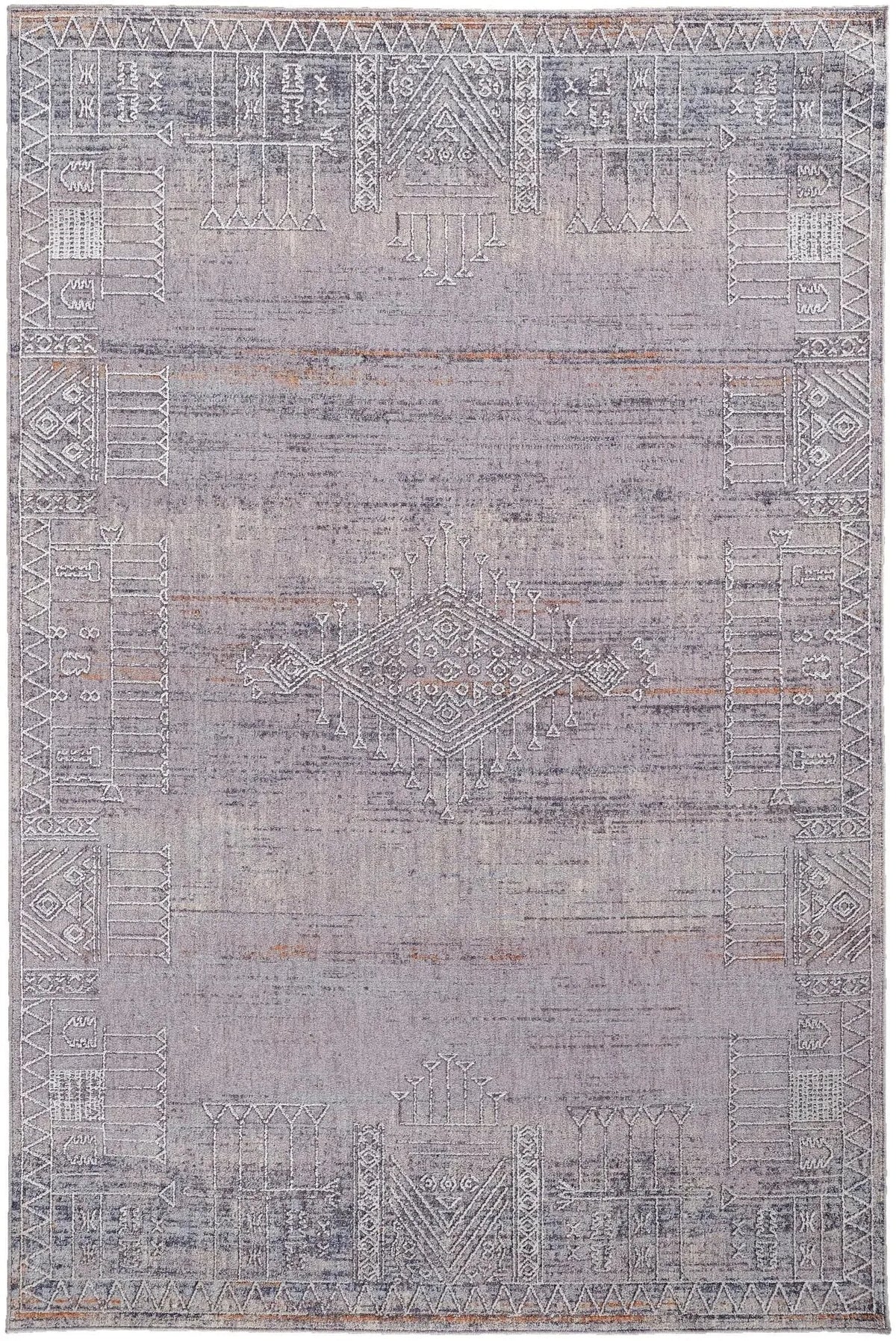 Francisco FRA39E6F Grey/Ivory Rug