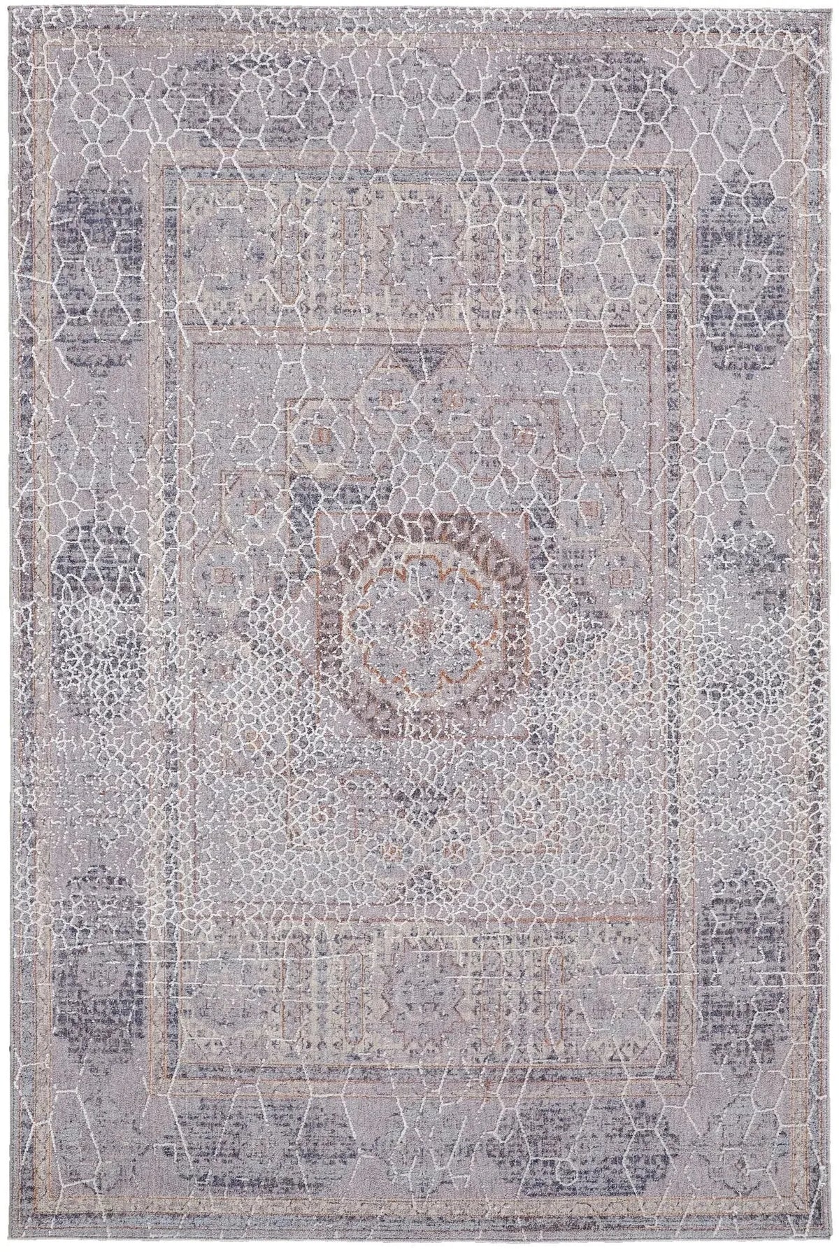 Francisco FRA39FDF Grey/Ivory Rug