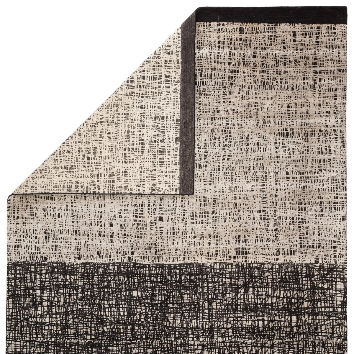 Free Verse Light By Kavi Flk01 Kuros Cinco Black/Beige Rug
