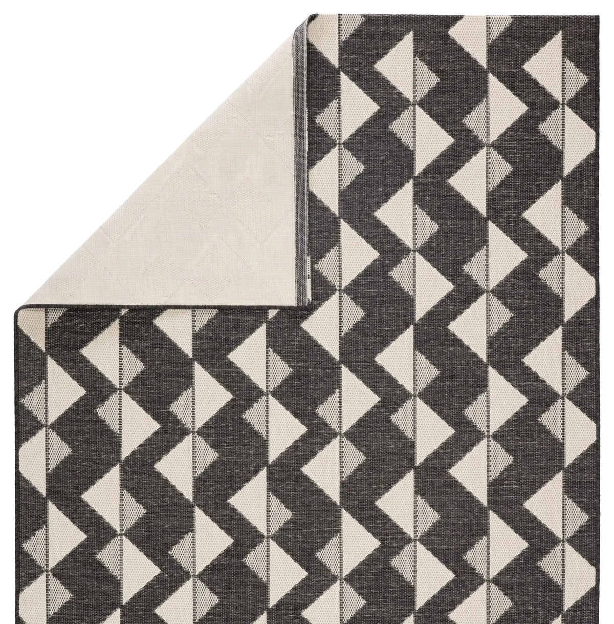 Fresno Fsn01 Zemira Black/Cream Rug