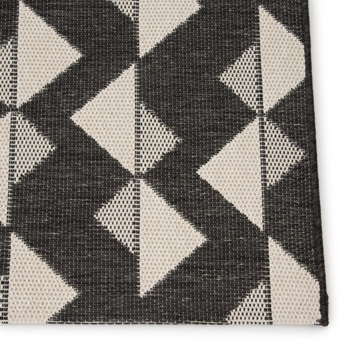Fresno Fsn01 Zemira Black/Cream Rug