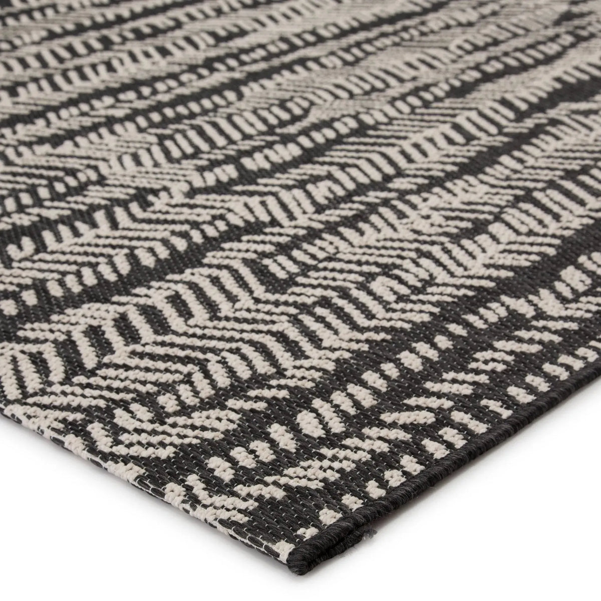 Fresno Fsn05 Citali Black/Cream Rug
