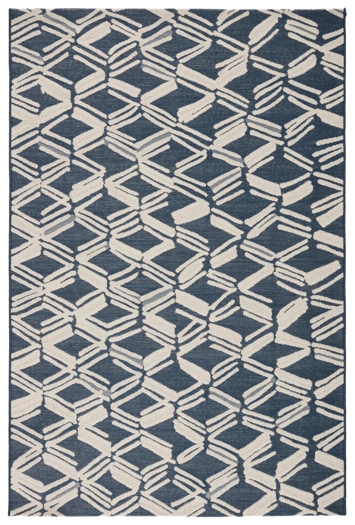 Fresno Fsn07 Caelum Navy/Cream Rug