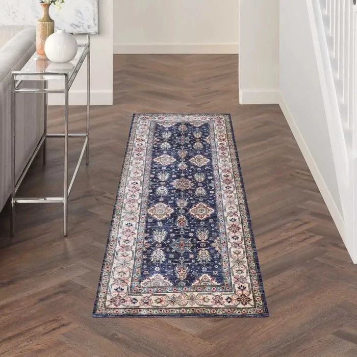 Fulton FUL01 Navy Area Rug - Rug & Home