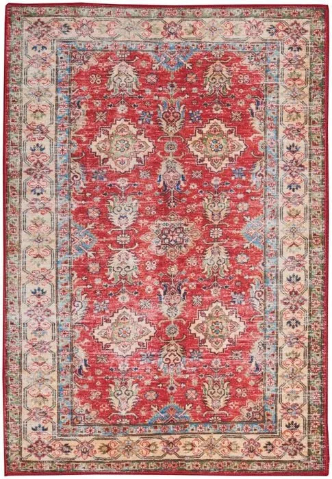 Fulton FUL01 Red Area Rug - Rug & Home