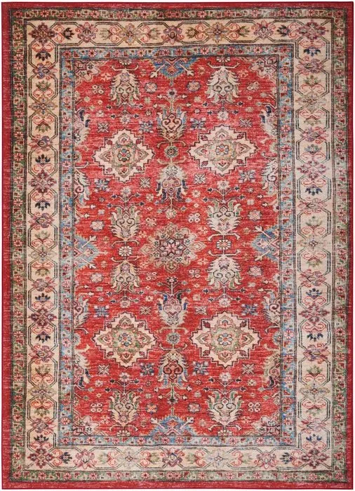 Fulton FUL01 Red Area Rug - Rug & Home