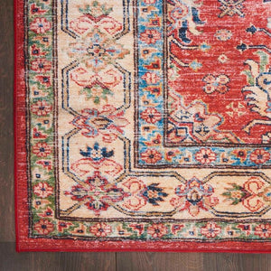 Fulton FUL01 Red Area Rug - Rug & Home