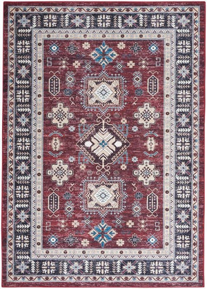 Fulton FUL03 Red Area Rug - Rug & Home