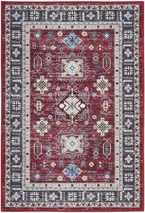 Fulton FUL03 Red Area Rug - Rug & Home