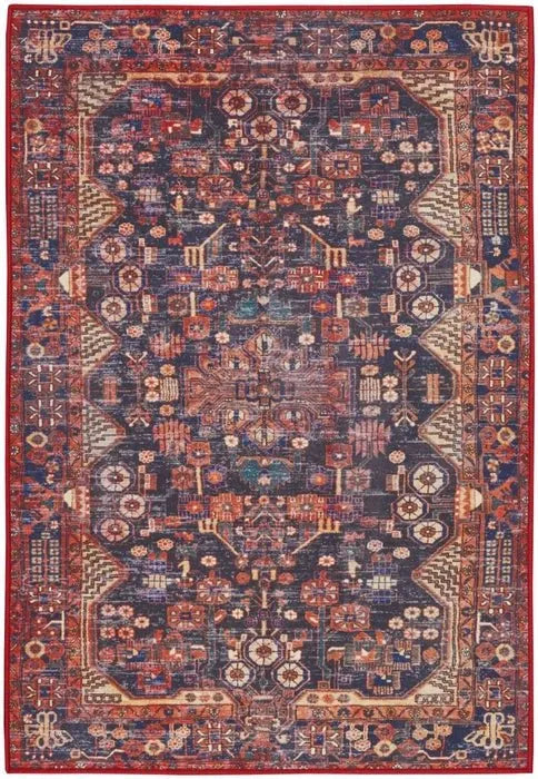 Fulton FUL04 Red Area Rug - Rug & Home