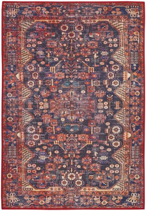Fulton FUL04 Red Area Rug - Rug & Home